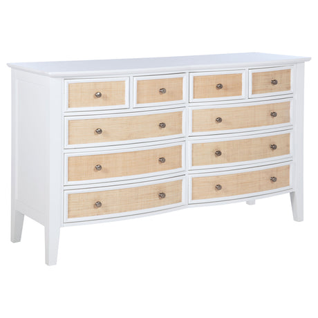 Furniture City Houma - Coaster - Bexhill 10-drawer Dresser Cabinet White - 223473