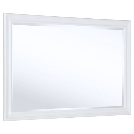 Furniture City Houma - Coaster - Bexhill Dresser Mirror White - 223474