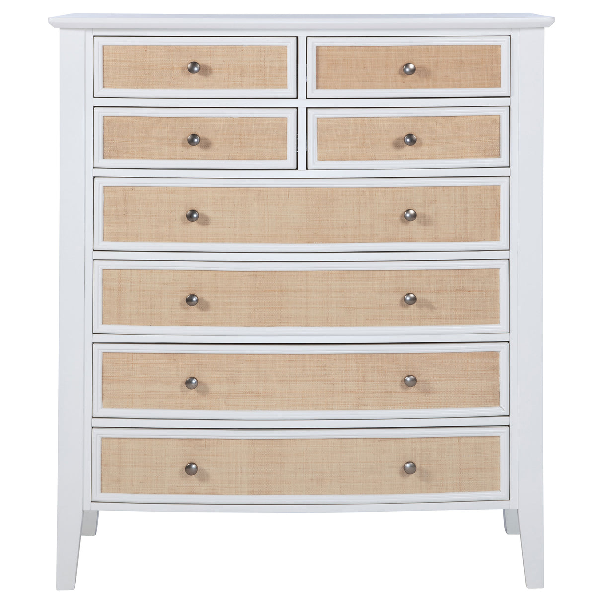 Bexhill 8-drawer Chest of Drawers White