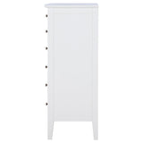 Bexhill 8-drawer Chest of Drawers White