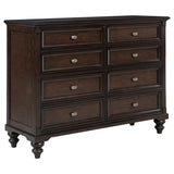 Furniture City Houma - Coaster - Andover 8-drawer Dresser Cabinet Dark Oak - 223633