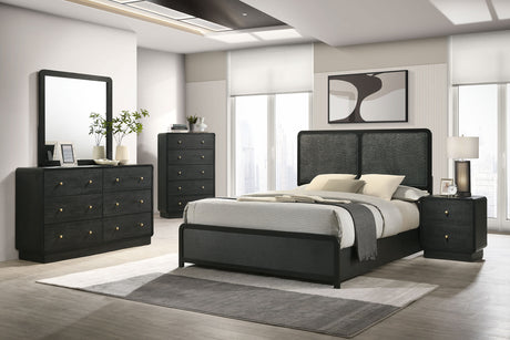 Furniture City Houma - Coaster - Cavelle 5-piece Queen Bedroom Set Black - 223661Q-S5