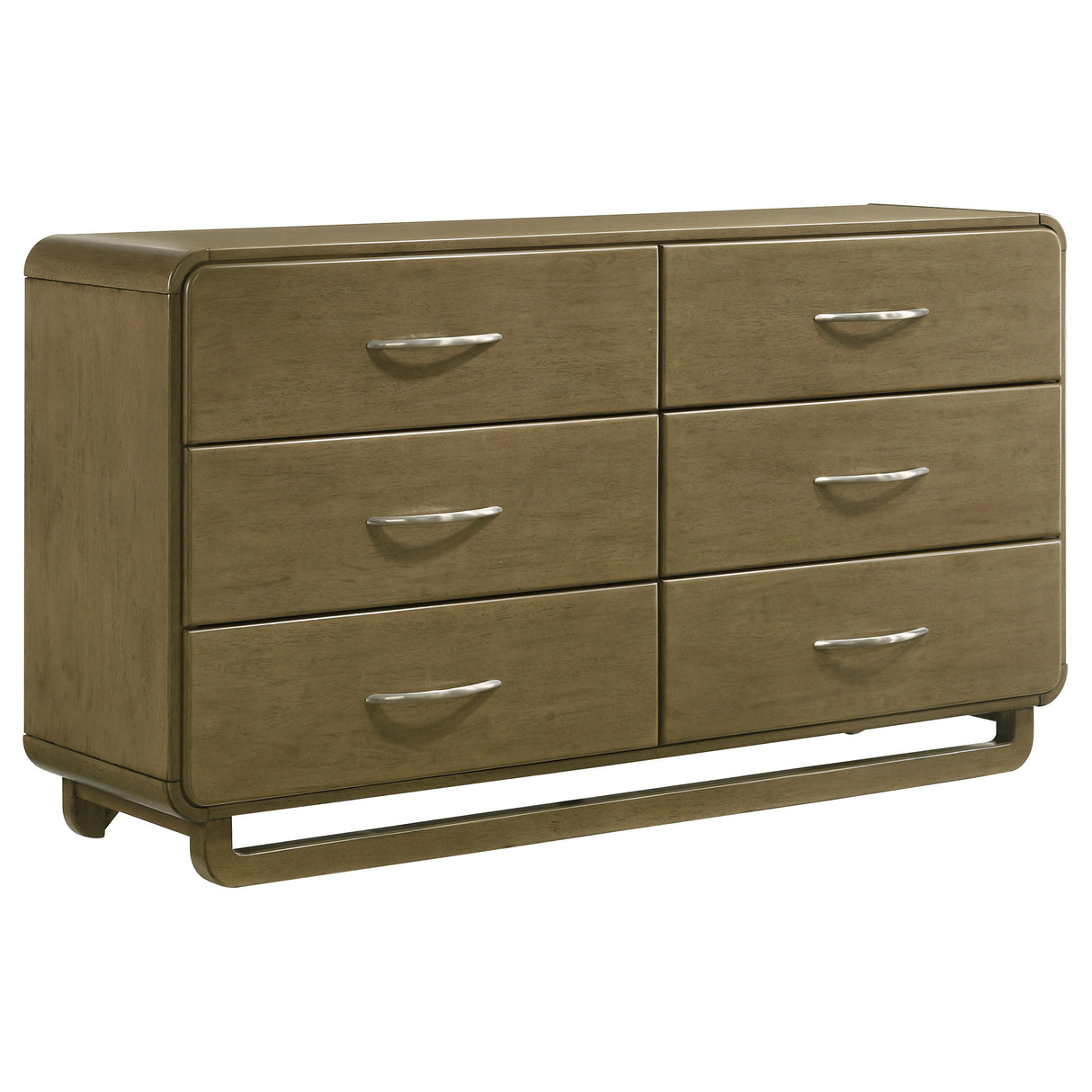 Furniture City Houma - Coaster - Amsbury 6-drawer Dresser Cabinet Nutmeg - 224273