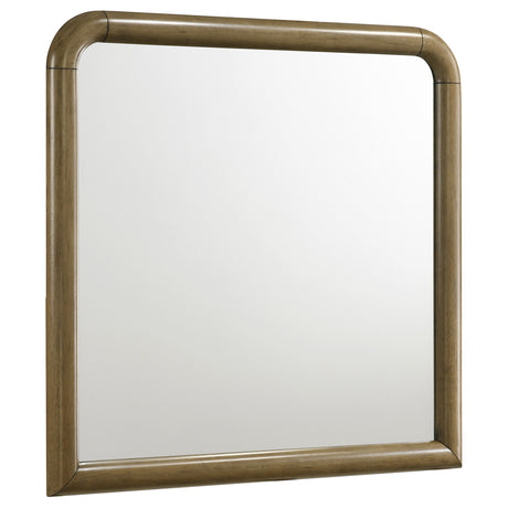 Furniture City Houma - Coaster - Amsbury Dresser Mirror Nutmeg - 224274