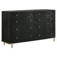 Furniture City Houma - Coaster - Arini 8-drawer Dresser Black - 224333