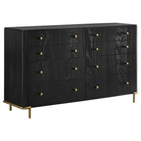 Furniture City Houma - Coaster - Arini 8-drawer Dresser Black - 224333