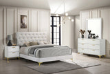 Furniture City Houma - Coaster - Kendall 4-piece California King Bedroom Set White - 224401KW-S4