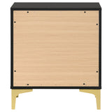 Kendall 2-drawer Nightstand Black