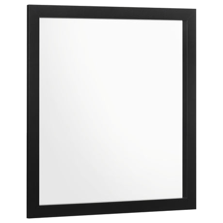 Furniture City Houma - Coaster - Kendall Dresser Mirror Black - 224454