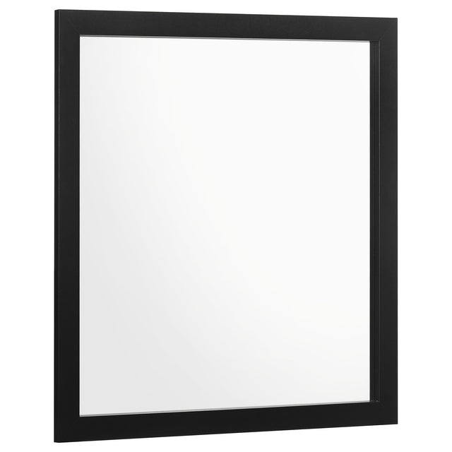 Furniture City Houma - Coaster - Kendall Dresser Mirror Black - 224454