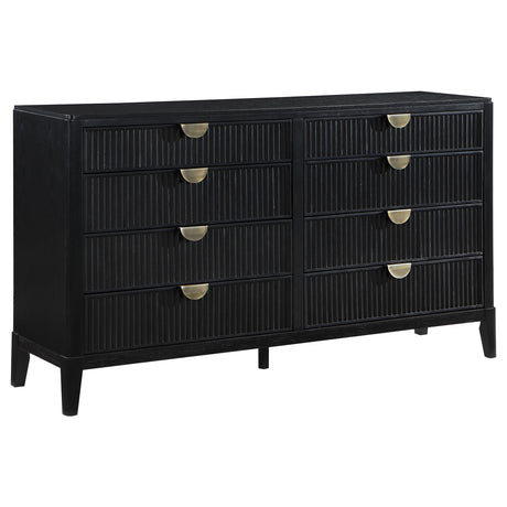 Furniture City Houma - Coaster - Brookmead 8-drawer Dresser Black - 224713