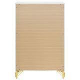 Lucia 5-drawer Bedroom Chest of Drawers White