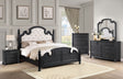 Furniture City Houma - Coaster - Celina 5-piece Eastern King Bedroom Set Black - 224761KE-S5