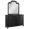 Furniture City Houma - Coaster - Celina 9-drawer Dresser with Mirror Black - 224763M