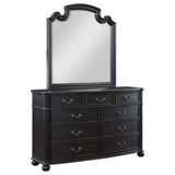 Furniture City Houma - Coaster - Celina 9-drawer Dresser with Mirror Black - 224763M