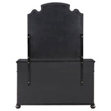 Celina 9-drawer Dresser with Mirror Black