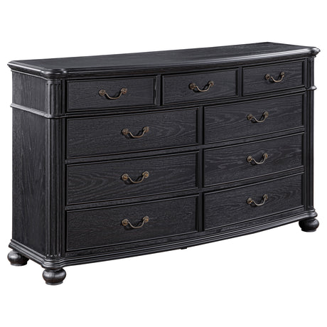 Furniture City Houma - Coaster - Celina 9-drawer Dresser Black - 224763
