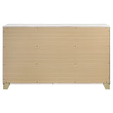 Caraway 6-drawer Dresser White