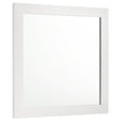 Furniture City Houma - Coaster - Caraway Dresser Mirror White - 224774
