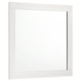 Furniture City Houma - Coaster - Caraway Dresser Mirror White - 224774