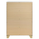 Caraway 4-drawer Bedroom Chest White