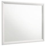 Furniture City Houma - Coaster - Sonora Dresser Mirror White  - 224864