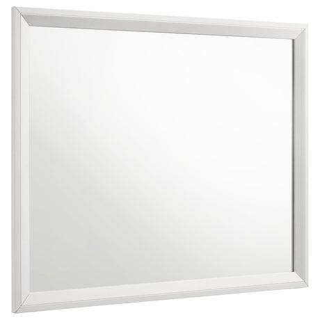 Furniture City Houma - Coaster - Sonora Dresser Mirror White  - 224864