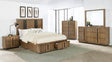 Furniture City Houma - Coaster - Terrace 5-piece California King Bedroom Set Ash Brown - 224900KW-S5