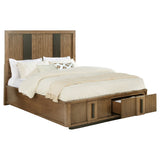 Terrace 2-drawer California King Storage Bed Ash Brown