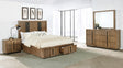 Furniture City Houma - Coaster - Terrace 4-piece Queen Bedroom Set Ash Brown - 224900Q-S4