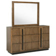 Furniture City Houma - Coaster - Terrace 6-drawer Dresser and Mirror Ash Brown - 224903M