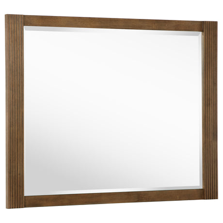 Furniture City Houma - Coaster - Terrace Dresser Mirror Ash Brown - 224904