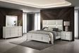 Furniture City Houma - Coaster - Olivia 4-piece Queen Bedroom Set Pearl White - 224951Q-S4