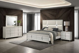 Furniture City Houma - Coaster - Olivia 4-piece Queen Bedroom Set Pearl White - 224951Q-S4