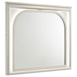 Furniture City Houma - Coaster - Olivia LED Dresser Mirror Pearl White - 224954