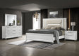 Furniture City Houma - Coaster - Marmore 4-piece Queen Bedroom Set White - 224961Q-S4