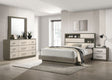 Furniture City Houma - Coaster - Fenwick 4-piece Eastern King Bedroom Set Grey Oak - 224981KE-S4
