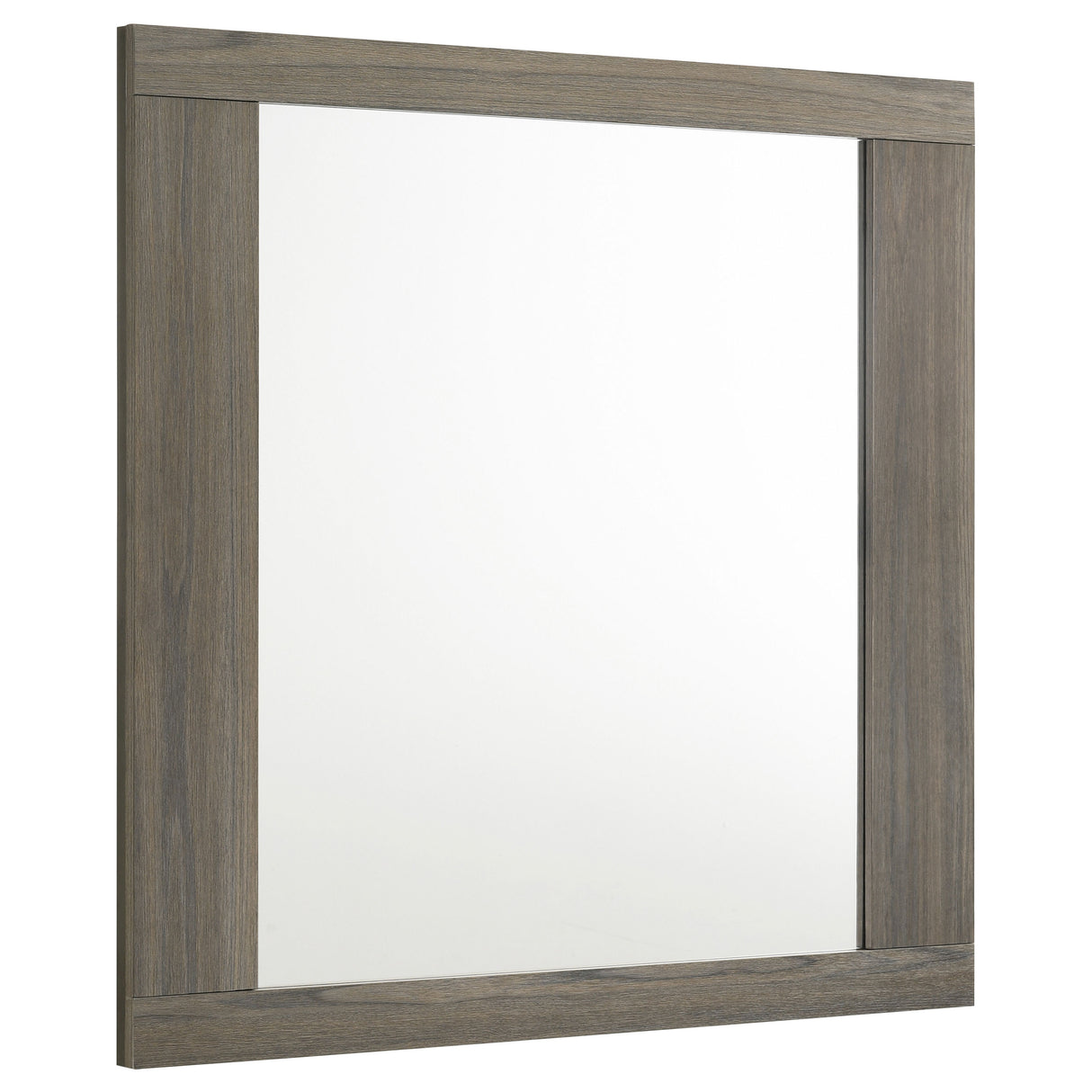 Furniture City Houma - Coaster - Fenwick Dresser Mirror Grey Oak - 224984