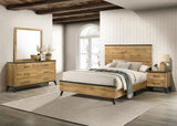 Furniture City Houma - Coaster - Kaywood 4-piece Full Bedroom Set Natural Pine - 225001F-S4
