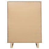 Kailani 5-drawer Bedroom Chest of Drawers Beige Oak