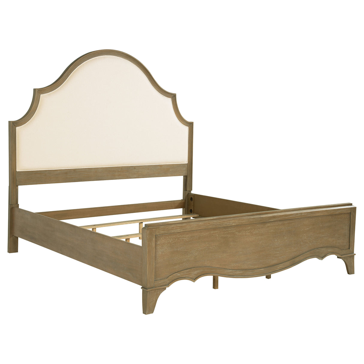 Furniture City Houma - Coaster - Revello 67-inch Queen Panel Bed Washed Mango - 225051Q