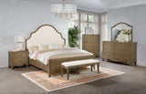 Revello 2-drawer Nightstand Bedside Table Washed Mango