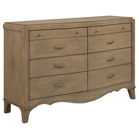 Furniture City Houma - Coaster - Revello 8-drawer Bedroom Dresser Washed Mango - 225053