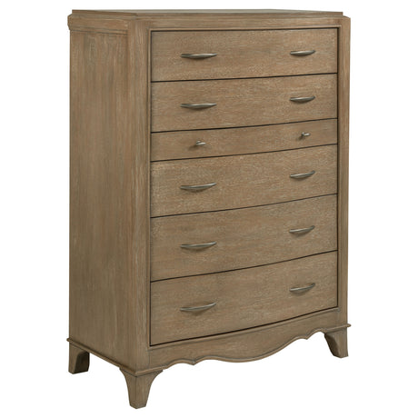 Furniture City Houma - Coaster - Revello 6-drawer Bedroom Chest of Drawers Washed Mango - 225055