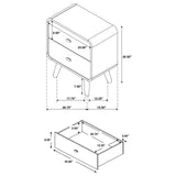 Robyn 5-piece Queen Bedroom Set Light Ash