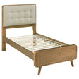 Furniture City Houma - Coaster - Robyn Wood Twin Platform Bed Light Ash - 225091T