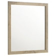 Furniture City Houma - Coaster - Oakglen Dresser Mirror Weathered Oak - 225104
