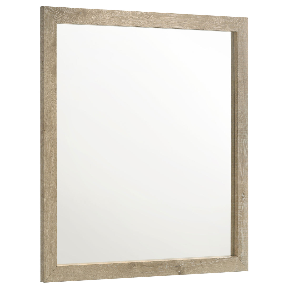 Furniture City Houma - Coaster - Oakglen Dresser Mirror Weathered Oak - 225104