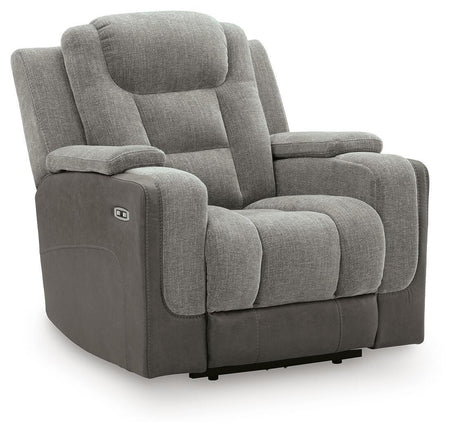 Mixed Motion - Power Recliner With Adjustable Headrest