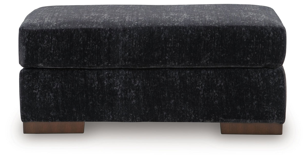 Whitmore Manor - Ottoman - Black Pearl